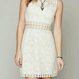 Free People Lace Cutoff Dress